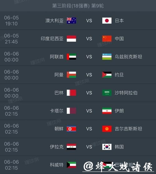2026年世界杯赛程时间表全解析